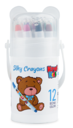 Kraf Kıds Pastel Boya Sılky Crayon 12 Lı Kk500