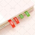 Motex Sarı-3D Kabartma Yazı Yazma ve Etiketleme Makinası + 1 Siyah Şerit - Görsel 4