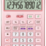 Kraf Hesap Makinesi Masaüstü 12 Hane Hm-170 Pk Pembe