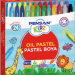 Pensan Kidz Pastel Boya 98062 Karton Kutu 24 Renk