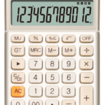 Kraf Hesap Makinesi Masaüstü 12 Hane Hm-205 Gd Altın