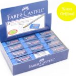 Faber-castell 24'lü Sınav Silgisi Mavi