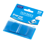 Kraf Index Fılm (pp) 25x45mm Pop-up Tek Renk 50 Yp Mavi 2545-2