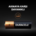 Duracell Alkalin AA Kalem Piller, 10'lu paket - Görsel 6