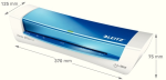 Leıtz Laminasyon Makinesi A4 Ilam Home Wow L-7368 Mavi - Görsel 3