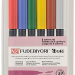 Zıg Fudebıyorı Brush Cbk-55n/ 6v 6 Lı