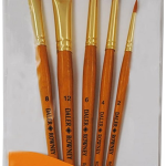 Daler Rowney Fırça Seti Sımply Serisi Gold Taklon 5 Li Set-3 216920502