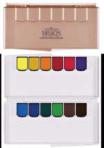 Mıssıon Suluboya Gold Tablet Pıgment 12 Li 2012