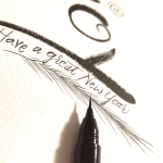 Zıg Brush Pen Aı Lıner Ultra Fıne Black Ed100s - Görsel 3