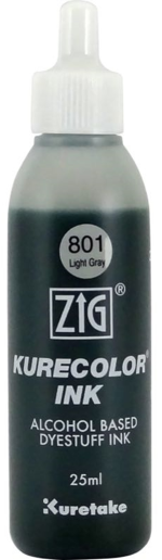 Zıg Kurecolor Mürekkep Kcr-25 801 Lıght Gray
