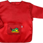 Nova Color Öğrenci Çalışma Önlüğü Kırmızı Nc-4107kı