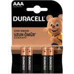 Duracell Lr03/mn2400 Aaa İnce Alkalin Pil (4'lü Paket)