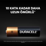 Duracell Alkalin AA Kalem Piller, 10'lu paket - Görsel 4