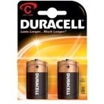 Duracell Alkalin C Orta Boy Pil 2'li Paket  LR14 / MN1400