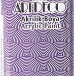 Artdeco Akrilik Boya 140 Ml Patlıcan Moru Y-070r-3049