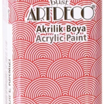 Artdeco Akrilik Boya 140 Ml Kadife Kırmızı Y-070r-3019