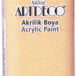 Artdeco Akrilik Boya 140 Ml Puslu Sarı Y-070r-3030