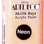 Artdeco Akrilik Boya Neon 140 Ml Turuncu Y-070r-920