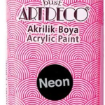 Artdeco Akrilik Boya Neon 140 Ml Pembe Y-070r-930
