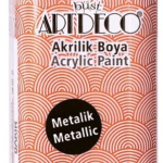 Artdeco Akrilik Boya Metalik 140 Ml Bakır Y-071r-3728