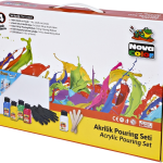 Nova Color Akrilik Pouring Set Boys Nc-2519