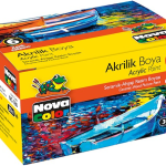 Nova Color Akrilik Boya Şişe 30 Cc Set 6 Lı Nc-180