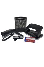 Kraf Ofis Seti - Zımba Makinası - Delgeç - Zımba Teli - Tel Sökücü - Tek Kalemlik