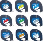 Dymo Letratag Etiket Makinesi Ve Muadil Plastik Etiket 10'lu ( Şeffaf ) - Görsel 5