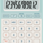 Casıo Hesap Makinesi Masaüstü Ms-20yc-lg-w-dp