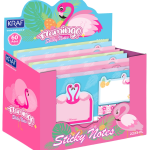 Kraf Yapışkanlı Not Kağıdı Set Flamıngo 4 X 20 Yp 2223fl