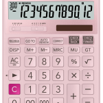 Casıo Hesap Makinesi Masaüstü Dj-120d-pk-wadp