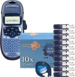 Dymo Letratag Etiket Makinesi Ve Muadil Plastik Etiket 10'lu ( Şeffaf ) - Görsel 7