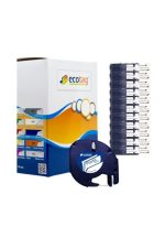 Dymo Muadil Etiket 12 mm x 4 mt Plastik Beyaz - 10'lu Paket - Görsel 3