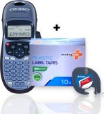 Dymo Letratag Etiket Yazıcı Ve Muadil Plastik Şerit Etiket 10'lu ( Kırmızı ) - Görsel 7