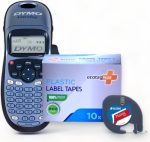 Dymo Letratag Etiket Yazıcı Ve Muadil Plastik Şerit Etiket 10'lu ( Kırmızı )