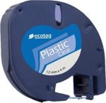 Dymo Letratag Etiket Makinesi Ve Muadil Plastik Etiket 10'lu ( Şeffaf ) - Görsel 8