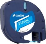 Dymo Letratag Etiket Yazıcı Ve Muadil Plastik Şerit Etiket 10'lu ( Mavi ) - Görsel 5