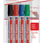 Pasif Eddıng Beyaz Tahta Kalemi E-260 4 Lü Blıster