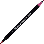 Zıg Art&graphıc Twın Tut-80 022 Dark Pınk