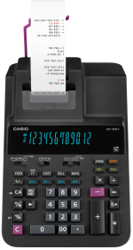 Casıo Hesap Makinesi Şeritli Dr-120rıı-bk 12 Hane