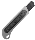 Kraf Maket Bıçağı Geniş Metal Gövdeli 630g - Görsel 2