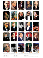 Buket Atatürk Posteri 150x225 Bkt-143