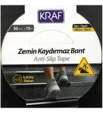 Kraf Kaydırmaz Bant 50mm X 15m Siyah 2585