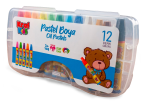 Kraf Kıds Pastel Boya 12 Li Çantalı Kk530